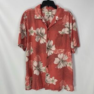 Island Shores Hawaiian Silk Shirt